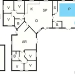 5 Star Holiday Home In Idestrup Dom wakacyjny Bøtø By