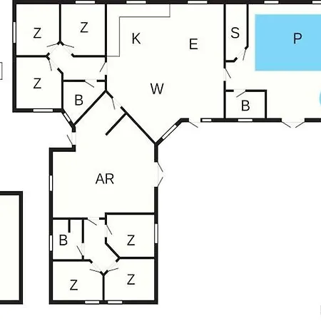 18 Person In Idestrup 度假居